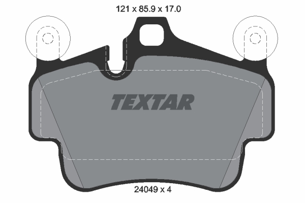 PLAQUETTE TEXTER 2404901 Porsche 