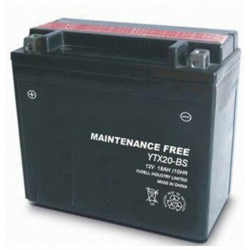 [SPS121] BATTERIE STECO (YTX20L-BS)